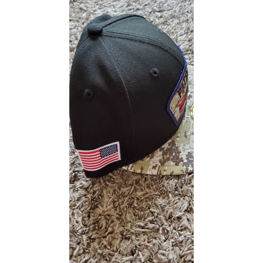 New England Patriots Hat Cap Fitted Flex 7  1/4th New Era NFL Salute to Service - Picture 11 of 11